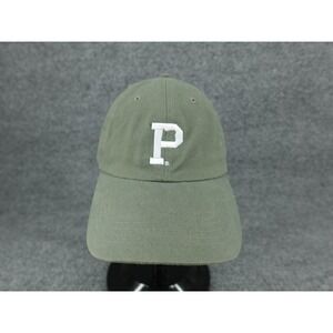 Big Accessories Olive Green P Embroidered Baseball Hat Mens Womens Adjustable OS